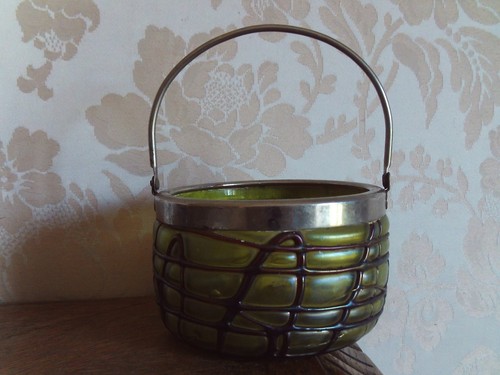 Coupe verre irisé - en,