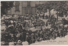 CPA 69 (Rhône) COURS / LE CHAMP DE FOIRE / ANIMEE