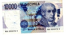 Italie ITALY ITALIA Billet