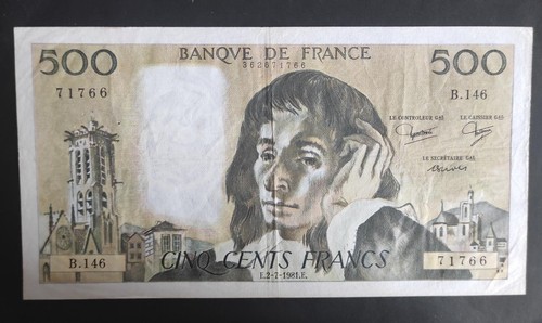 France billet 500 - billet,