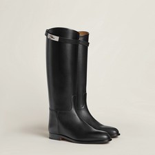 Hermes Jumping Boots Black