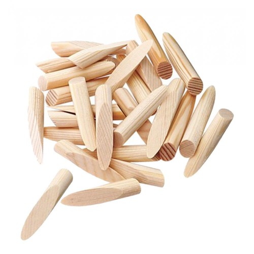50pcs bouchons bois massif - 50pcs, en