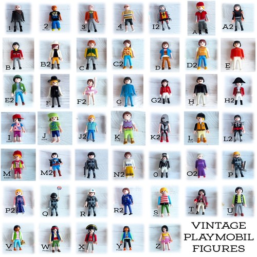 Vintage playmobil misc figures - vintage,