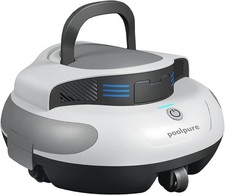 ROBOT DE PISCINE POUR LE NETTOYAGE POOLPURE RPC100A 100 MINUTES IPX8