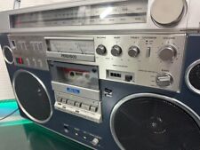 Hitachi TRK-8600RM bleu Paddisco FM AM radio cassette enregistreur maintenu