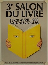Affiche SALON DU LIVRE 1983