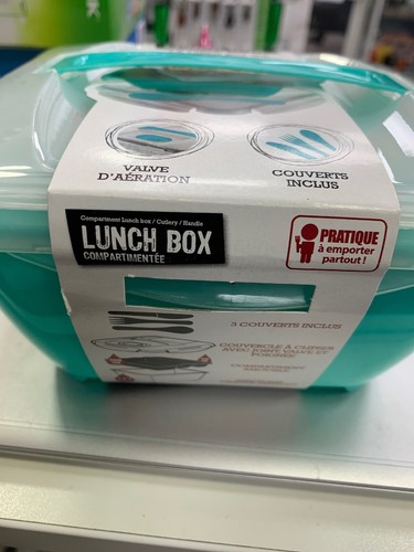 Boîte lunch plastique - boîte, en