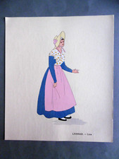 LYONNAIS LYON planche au POCHOIR / Aline KEIM costume régional 1930 Mode
