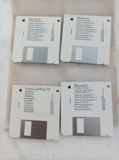 apple 4 disquettes macintosh