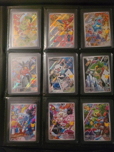 Carte pokemon ans - 9x,