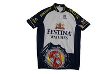 Maillot vélo rétro Festina