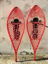 Ancienne Paire de Raquettes à Neige Vintage JCB  " Envoie Rapide" 