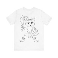 Fierce Warrior Fox Tee -