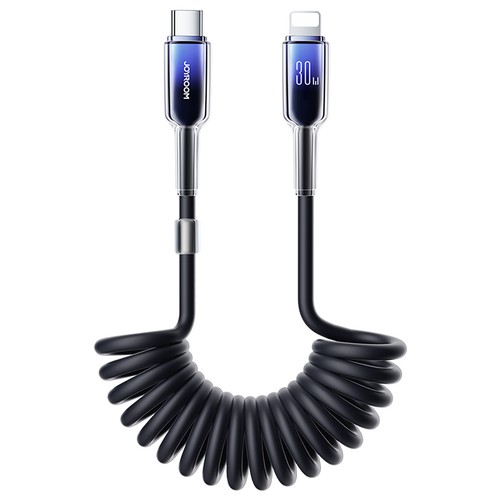 Câble spiralé usb - câble, usb-c
