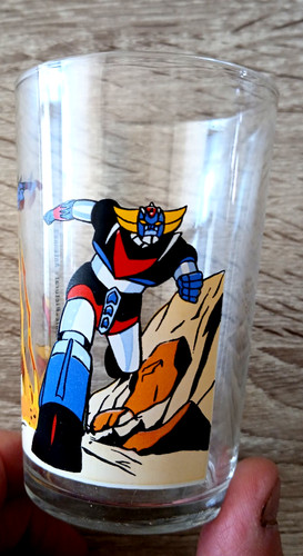 Ancien verre moutarde goldorak - ancien,