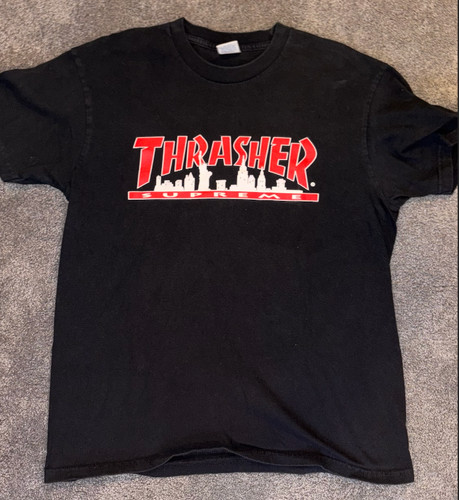 Supreme thrasher skyline tee - thrasher,