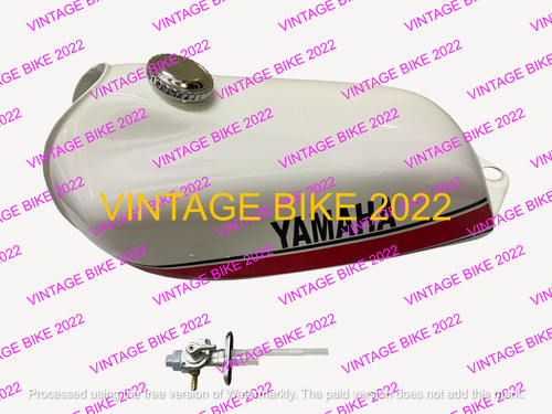 Réservoir peint blanc yamaha - peint,