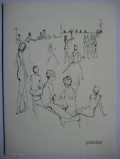 8 LITHOGRAPHIES JANSEM BRASILIER AÏZPIRI BARDONE MINAUX GUIRAMAND GENIS COTTAVOZ