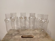 VERRE DE LAMPE A GAZ / A PETROLE EN VERRE TRANSLUCIDE - EXCELLENT ETAT