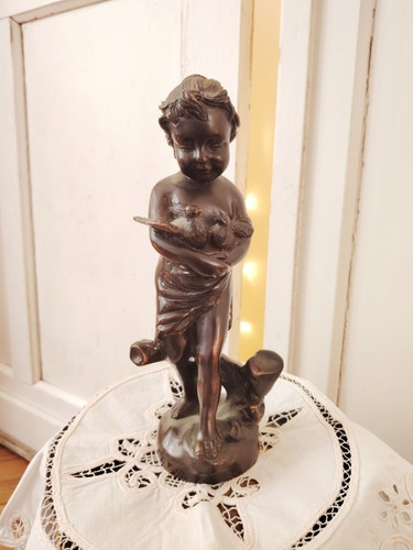 Superbe statuette bronze - en,