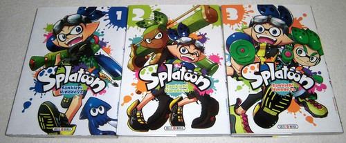 Manga splatoon tomes 3 fr - manga,