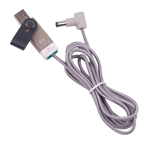 Cable alimentation usb pour - usb, 6v