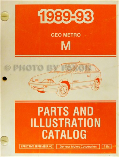 1989 1993 geo - metro, maître