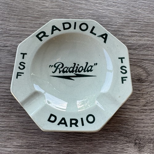 Rare cendrier ancien radiola - cendrier,