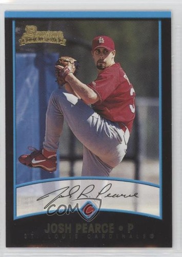 2001 bowman draft josh pearce - bowman,