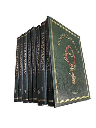 Ancien livre medecine - la, a