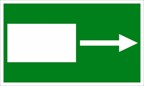 Sortie secours chemin - sortie, secours/chemin
