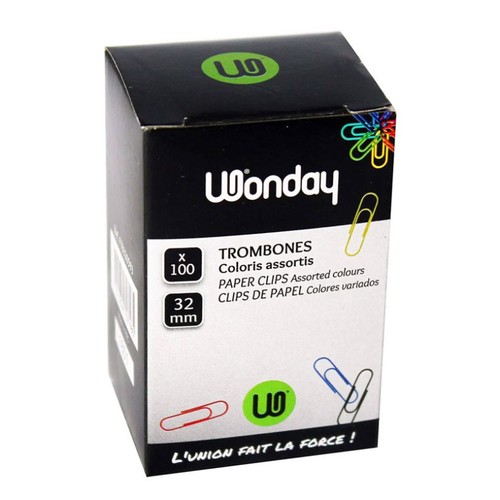 Trombones coloris assortis - -,