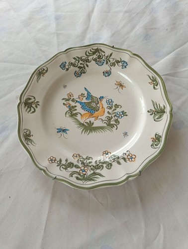 Assiette tradition moustier - tradition,