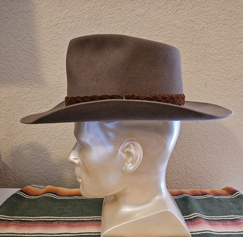 Akubra snowy river fur felt - akubra,