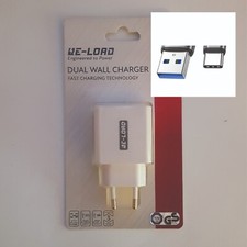 Dual Chargeur Rapide USB C 20W Secteur pour iPhone iPad Samsung Galaxy Xiaomi