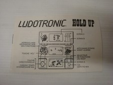Notice d'origine Jeu électronique LUDOTRONIC Hold up- LCD Game & Watch Time