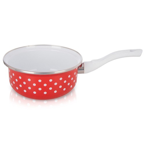 Casserole émaillée rétro - Émaillée,