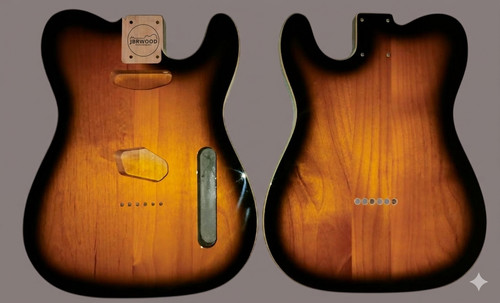 Telecaster body sunburst ton - body,