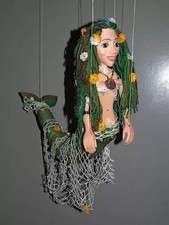 Marionnette sirène - poupée