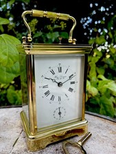 Pendule De Voyage L’ÉPÉE 1839 ( Hour Lavigne ) Officier Pendulette À Sonnerie