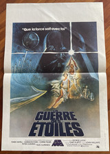 Star wars la guerre des étoiles Affiche Poster Original 77 French 40x60 Cm RARE