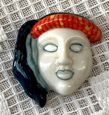 Fève Carnaval Masque Bleu