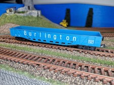 wagon Plat a Bogies Burlington