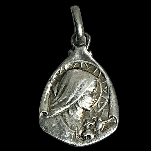 Médaille argent sainte - médaille,