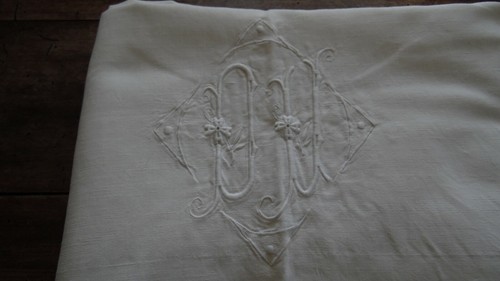 Drap ancien lin - ou, métis