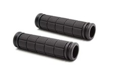 2x Poignées de guidon pour vélo ou VTT noir, 115 mm