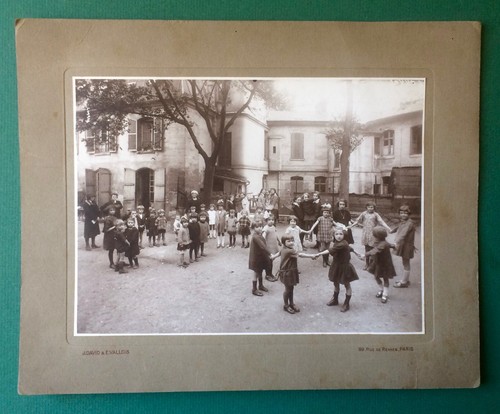 Photo ancienne enfants jeux - enfants,