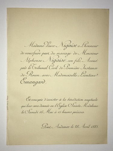 Alphonse nigaise leontine - alphonse,