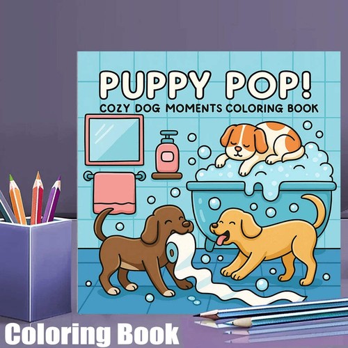 Pages puppy coloring book - pages,