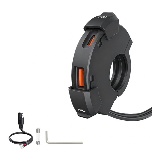 Chargeur usb moto 48w ports - usb,